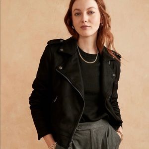 Banana Republic Vegan Suede Moro Jacket- New